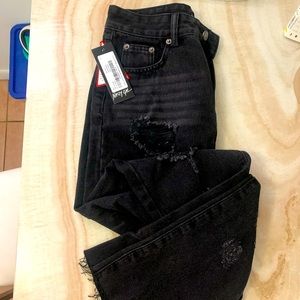 Nasty gal mom jeans new with tags